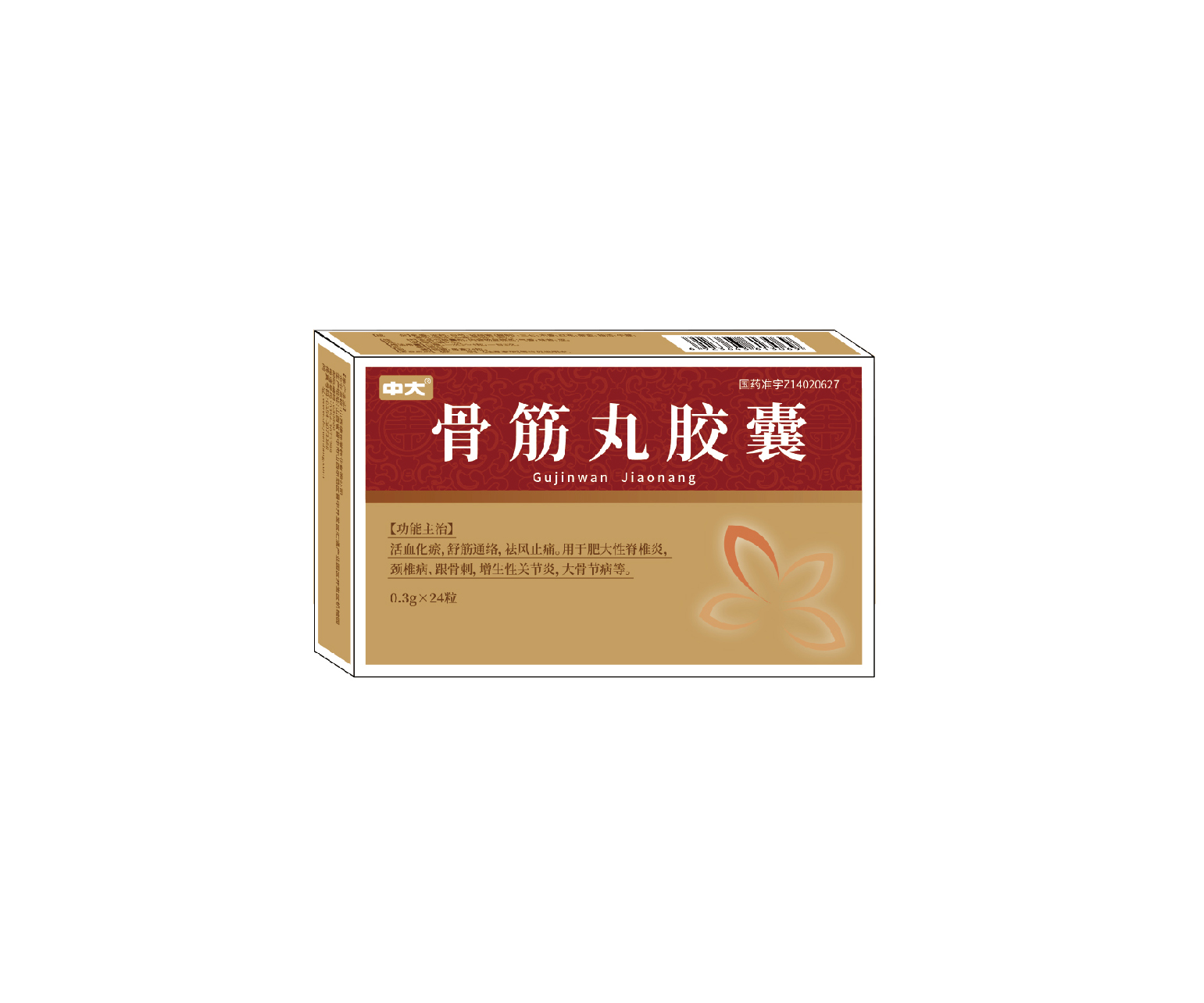 骨筋丸胶囊——0.3g*24粒